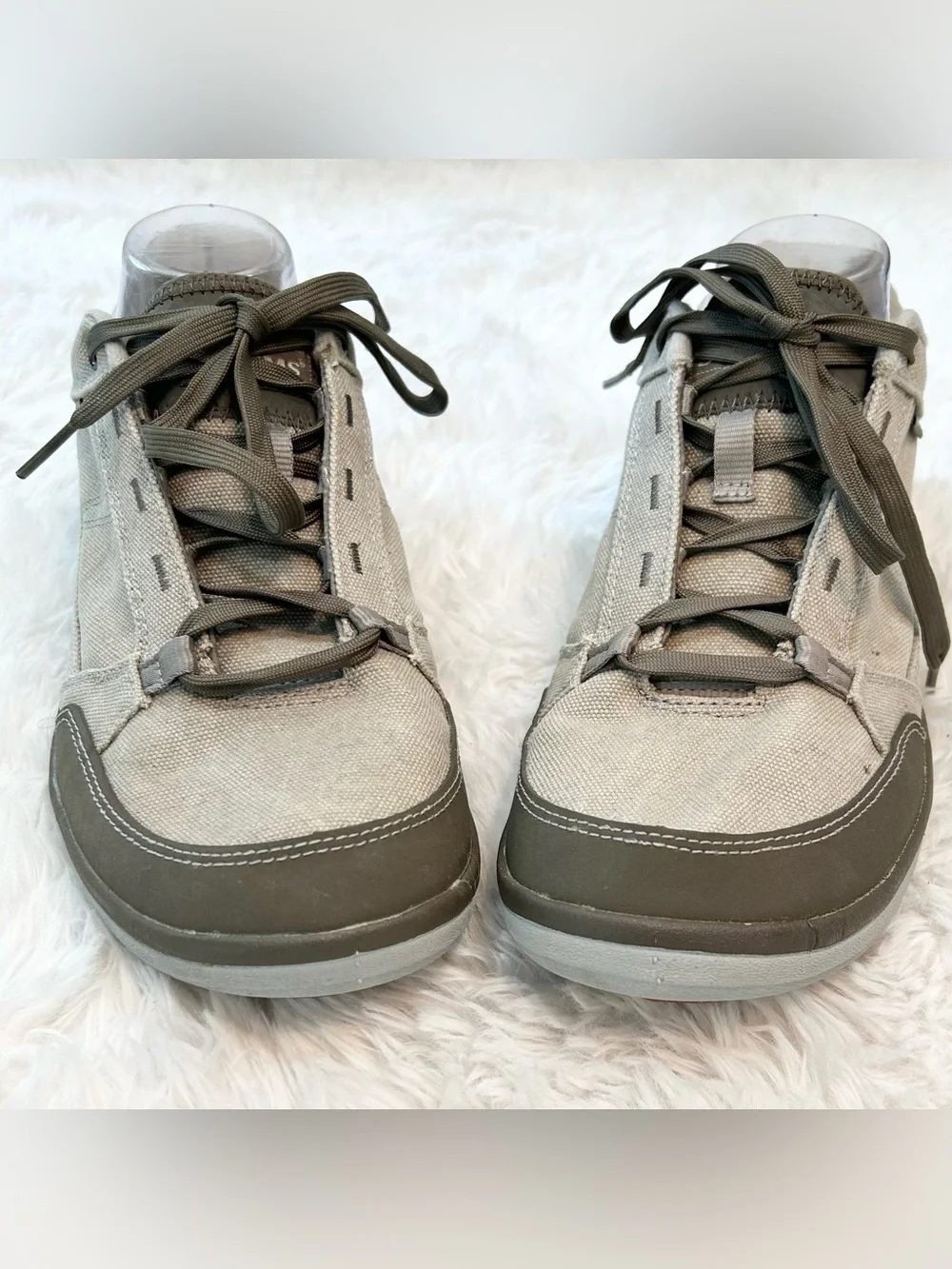 Simms Westshore Slip On Shoes Men’s Sz 10.5 Beige Fishing Deck Sneakers Comfort